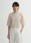 Relaxed Cotton, Short-Sleeved Shirt